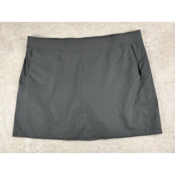 Kuhl Freeflex Skort Womens Sz XL Grey Outdoor Hiking Camping UVP Pockets - Picture 1 of 9